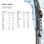 HELLA Standard Wiper Blades, 48.3cm/53.3cm Pair