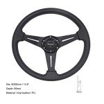 Spocoro 13.8" Universal Racing Steering Wheel