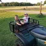 Universal Heavy Duty ATV Rear Cargo Basket Rack