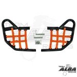 Yamaha Raptor 125 250 Black Nerf Bars with Net
