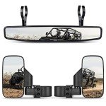 Frokom UTV Side Mirrors & 15" Center Mirror
