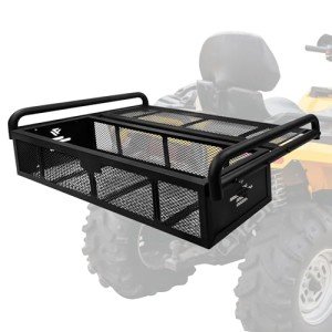 Universal ATV Rear Cargo Basket for Outdoor Adventures