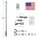 4FT LED Whip Lights for UTV and ATV