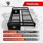 Universal ATV Rear Cargo Basket for Outdoor Adventures