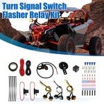 Universal UTV ATV LED Turn Signal Horn Kit