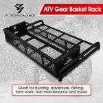 Universal ATV Rear Cargo Basket for Outdoor Adventures
