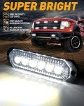 HLauto 406T 4-Pc LED Emergency Strobe Lights