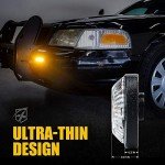 Xprite Amber LED Strobe Light Kit for ATVs