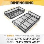 KUAFU Universal ATV Front and Rear Cargo Basket