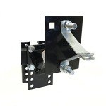 MaxxHaul 80071 Black Trailer Spare Tire Carrier