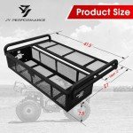 Universal ATV Rear Cargo Basket for Outdoor Adventures