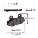 WOOSTAR ATV Disc Brake Pads for Various Models