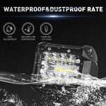 AAIWA 4" 120W LED Light Pods - Spot Flood Combo