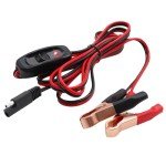 8FT Wire Harness with Switch and Alligator Clips