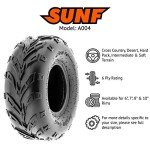 SunF A004 Go-Kart ATV Tires Set of 4