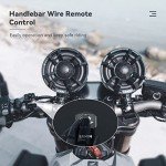 LEXIN S35 Bluetooth Waterproof ATV Handlebar Speakers