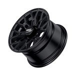 RockTrix RT104 12" ATV Wheels - Matte Black