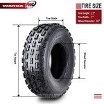 WANDA 21x7-10 Sport ATV Tire Set