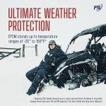 FlexSeals 25ft Rubber D-Shaped Weather Seal Strip