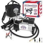 Portable 12V Tire Inflator for Cars and Inflatables
