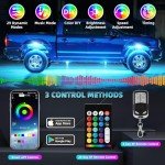 RGB LED Rock Lights for ATV UTV RZR SXS