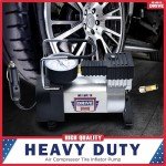 Portable 12V Tire Inflator for Cars and Inflatables