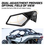 Kiwi Master X3 Side Mirrors for Can-Am Maverick
