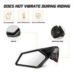 Kiwi Master X3 Side Mirrors for Can-Am Maverick