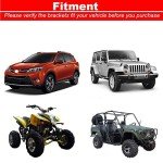 XJMOTO Universal Blue Light Rocker Switch 20A 12V