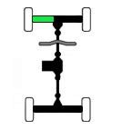 ATVPC Front Left CV Axle for Suzuki King Quad