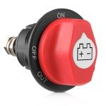 Battery Disconnect Switch for ATV, RV, and Marine