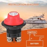 Battery Disconnect Switch for ATV, RV, and Marine