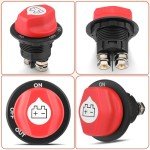 Battery Disconnect Switch for ATV, RV, and Marine