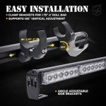 Xprite 36" LED Chase Light Bar for Off-Road