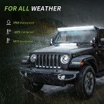 32" LED Light Bar – 360W Off-Road Beam