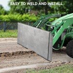 Universal Quick Attach Mount Plate for Skid Steers