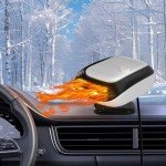 Portable 12V Car Heater Fan with 360° Rotation