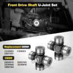 YEHERIT Front U-Joint Driveshaft for Polaris ATV/UTV