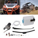 KIMISS UTV Windshield Wiper Kit 12V 30W