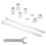 Front Rear Wheel Axle for 50cc-125cc ATVs