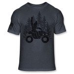Funny Bigfoot ATV T-Shirt for Quad Lovers
