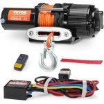4500 lb Synthetic Rope Winch for ATVs/UTVs