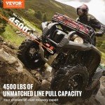 4500 lb Synthetic Rope Winch for ATVs/UTVs