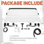 Kojem 3-in-1 Folding Windshield for Kawasaki Teryx