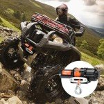 4500 lb Synthetic Rope Winch for ATVs/UTVs