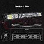 32" Curved LED Light Bar with Fog Pods