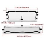 Kojem 3-in-1 Folding Windshield for Kawasaki Teryx