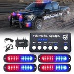 Xprite LED Strobe Lights Kit for Vehicles and ATVs