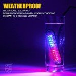 Xprite LED Strobe Lights Kit for Vehicles and ATVs