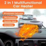 12V Portable Car Heater Fan for Fast Defrosting